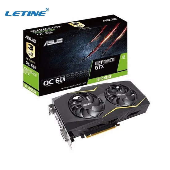 Brand New Graphics Card GPU 1660s 6GB Colorful 1660s GPU Case Cards Geforce 1660s