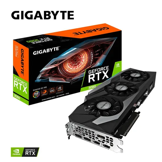 Geforce Rtx 3080 Gaming Oc 10g 97mh 235W Grpahic Card Video Card Gaming GPU Card GPU Rig Supply 3060 3070 3080 3090