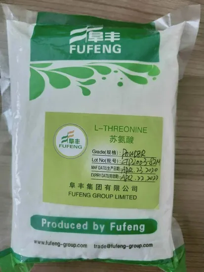 Meihua /Fufeng /Eppen Brand Feed Grade 98.5% L-Threonine