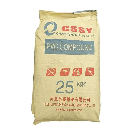 Factory Directly Sale Plastic Recycled PVC Compound PVC Granule for Sandals Shoes