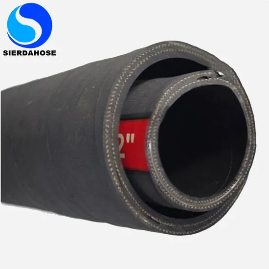 Oil Rubber Hose Synthetic Fabric and Steel Wire 3/4-12 Inch Rubber Oil Suction and Discharge Hose