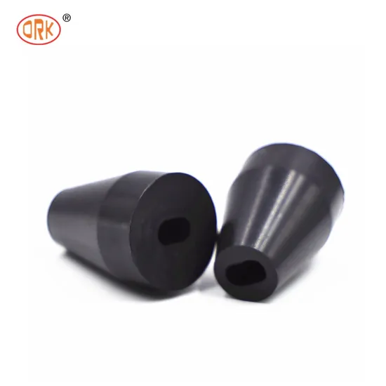 Black NBR EPDM FKM High Durable Rubber Plug Customized Rubber Hose Seal