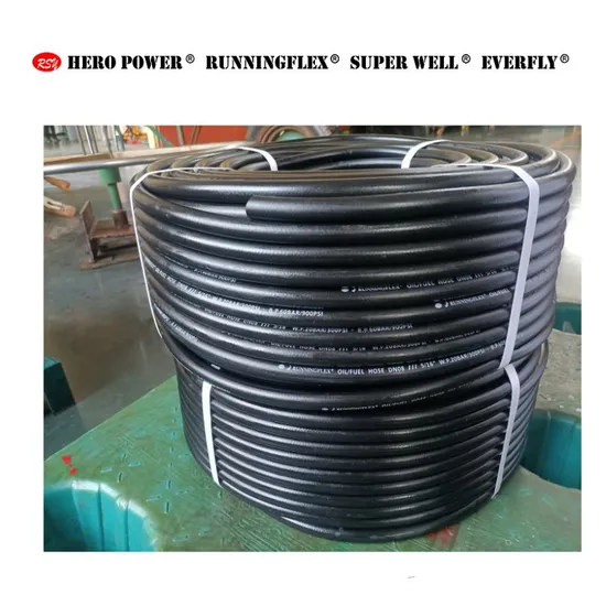 Textile Reinforced Oil Water Hose/Smooth Cover Fuel Hose High Tensile Textile Cord Factory