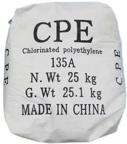 Factory Price Chemical Auxiliary Agent CPE 135A Chlorinated Polyethylene