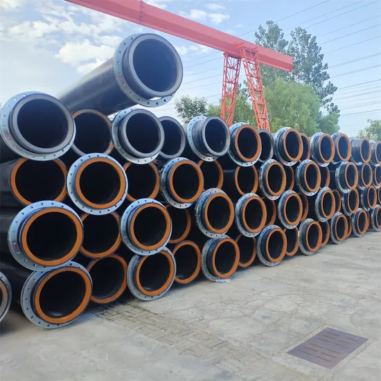 Manufacturer Price DN110mm-DN1000mm Pn8 Pn10 Pn16 HDPE Pipe PE Pipe for Dredging with ISO Certificate