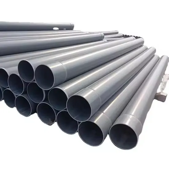 Manufacturer Wholesale Customized High Quality Water Supply and Drainage with Corrosion Resistance Sch80 UPVC Pipe