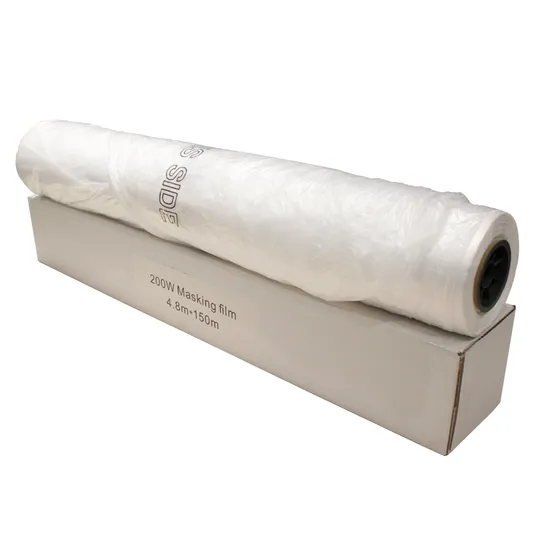 Masking Film Automotive Car Painting Protection Plastic Masking Film Without Masking Tape