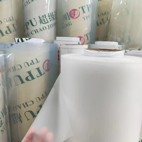 Clear Transparent TPU Film for Car Sticker /Leather/Laminated Fabrics / Textiles / Air Mattresses /Mattress Covers. /Medical Protective Film