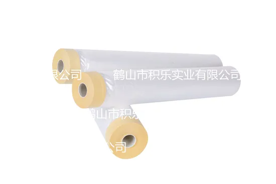 High Temperature Resistant Crepe Taped Masking Film for Two Tone Car Painting