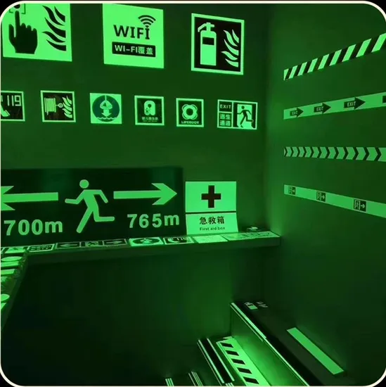 Multi-Patterned Luminous Sticker for Decoration with Reach Approval