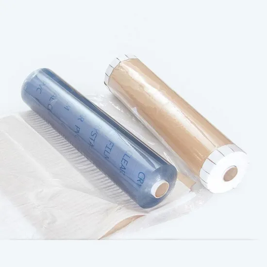 Wholesale Transparent Plastic PVC Film Roll Flexible Super Clear Soft PVC Film
