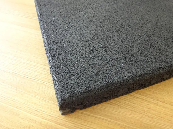 Rubber Mat Gym Floor Export to Europe Commercial Grade 100% Environment with Certificate