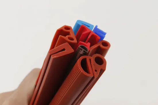 Customized Silicone Rubber Sealing, Rubber Strip Sealing Profile Seal