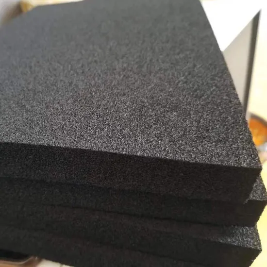 Thermal Insulation Slow Rebound Soundproof Open Cell Foam EPDM Foam Sheet