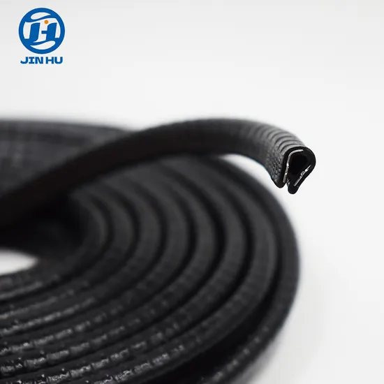Customized Anti Collision Black PVC Metal Plastic Edge Trim Waterproof Composite Seal Strip