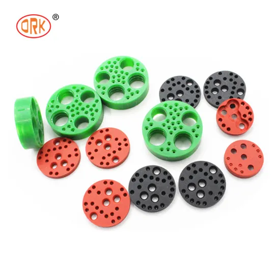High Temperature Resistant Silicone Molded Rubber Products Rubber Gasket Seal for Connector