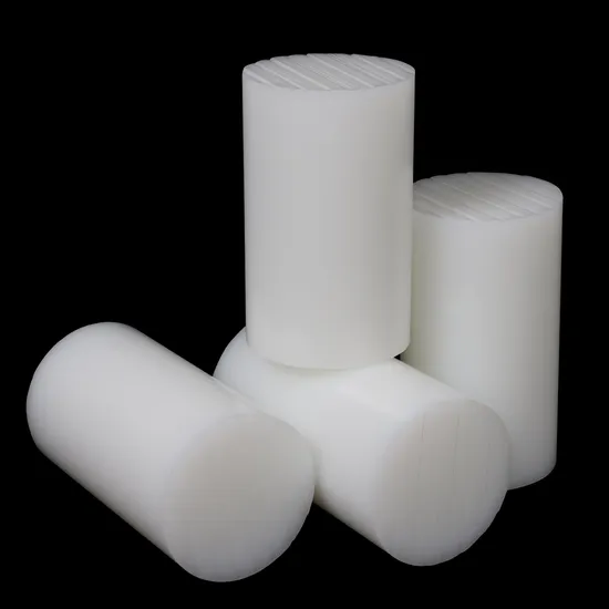 Natural Custom White High-Temperature Resistant Solid Engineering Plastic Product UHMWPE Rod