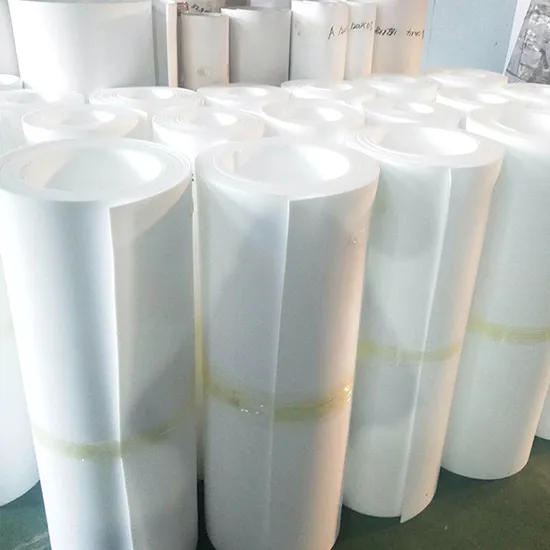 100% Virgin White Color PTFE Plastic Sheets Heat Resistant PTFE Sheet