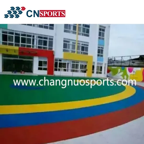 Colorful Kids Playground Running Track Field EPDM Rubber Granules
