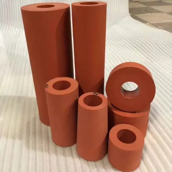 Various Shapes Silicone Rubber Roller for Heat Transfer Machine Gravure Printing Roller