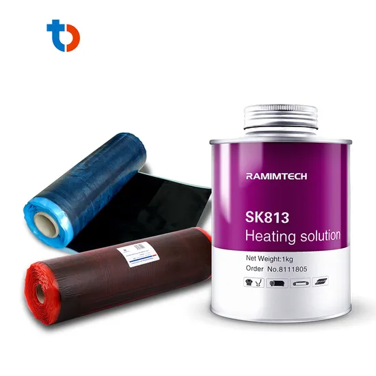 Steel Cable Conveyor Belt Repair Rubber Cover Strip with Fabric Layer