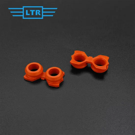 Customized Color Sir/FKM/EPDM/NBR Pipe Gasket Connector Rubber Parts