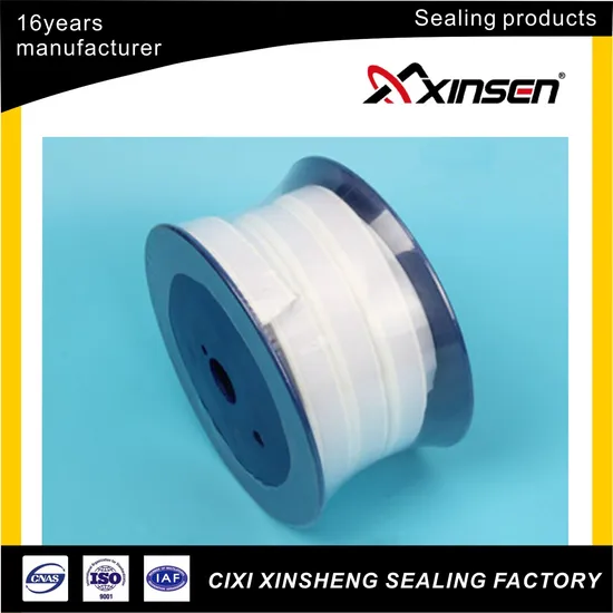 Soft Plastic PTFE Tape Expanded PTFE Joint Sealant in White Color