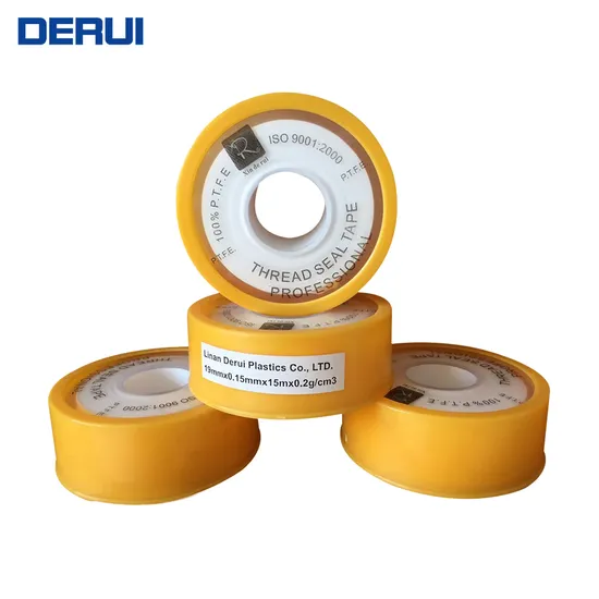3/4" White 100% Virgin PTFE Water Pipe Thread Sealant Tapes for Plumbers
