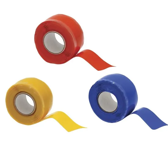 25.4mm Heat Resistance Tubing Repairing Silicone Self Fusing Tape