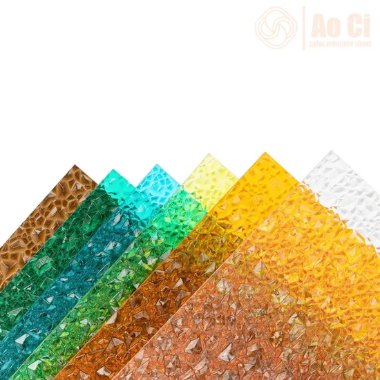 3mm Textured Polycarbonate for Door