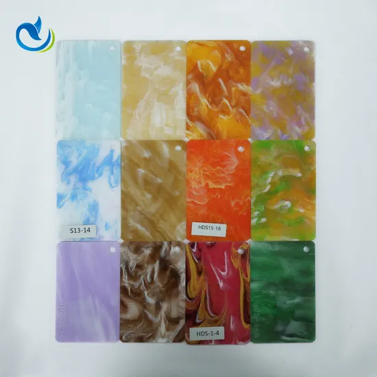 Arris Color Art Acrylic Sheet PMMA Perspex Acrylic Sheet Board Panels for UV Printing with Customized Picture and Size