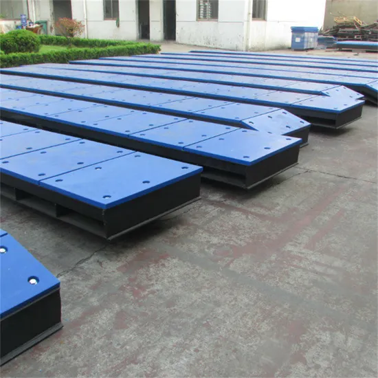 High Impact Durable Rubber Dock Bumper Boat Fenders Marine Fender Facing Pads