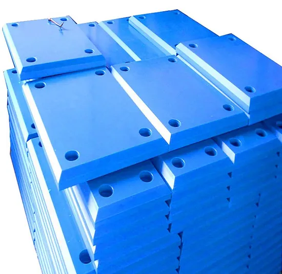 Anti Corrosion UHMWPE Marine Fender Plate HDPE Fender Facing Pad