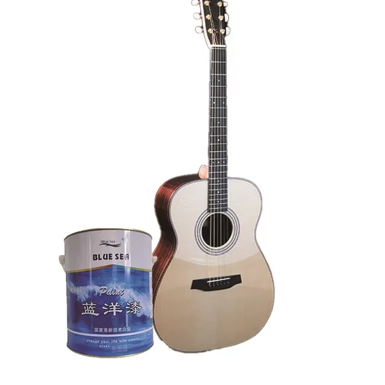Retro Style Guitar Specific High-Definition PE Transparent Base Paint
