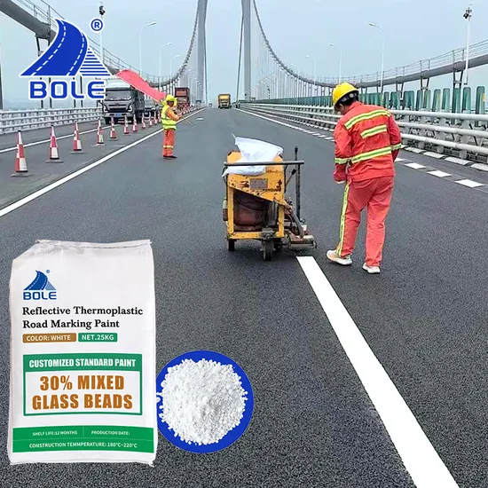 Fast Drying Easy Boiling Reflective Paint Thermoplastic Road Paint
