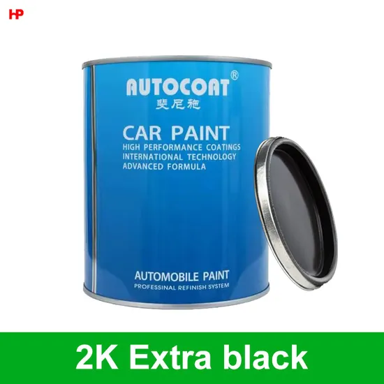 HS 2K Topcoat Extra Black 203 OEM Car Paint Refinish High Blackness Good Effect Auto Paint Lacquer Supplier