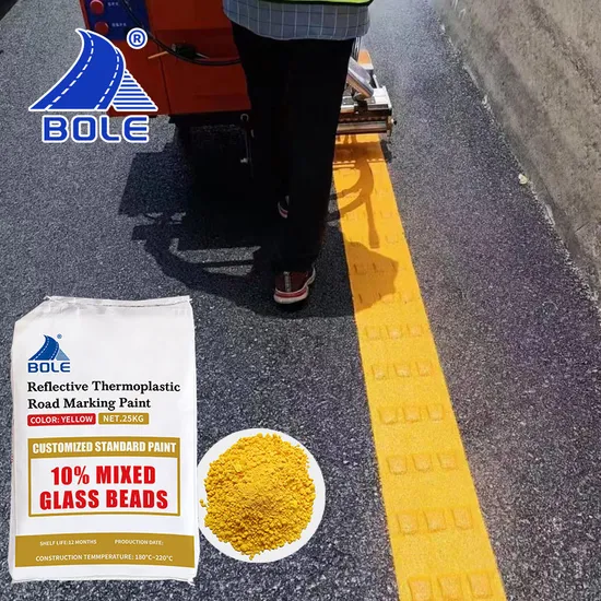 Aashto M249 Thermoplastic Road Marking Paint