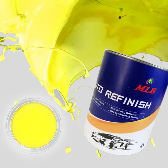 High Quality 2K Refinish Car Paint Manufactures Auto Paint Colors Automotive