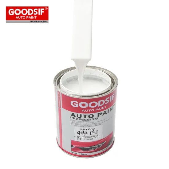High Quality Auto Paint Goodsif Car Refinish Automotive Repair Base Spray Coating 1K 2K Color Basecoat Paint Factory Price
