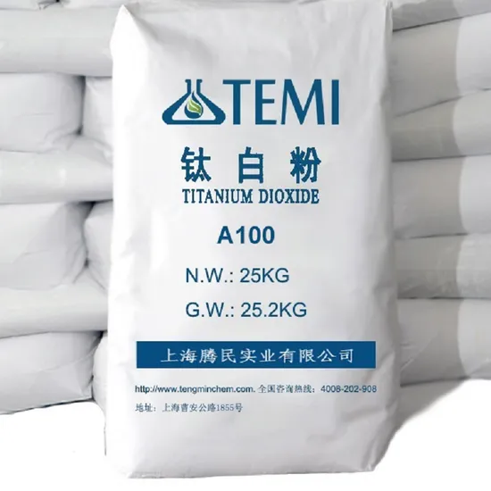 Anatase Titanium Dioxide / TiO2 A100 for Paint / Coating, Plastics, Ink, Paper Making