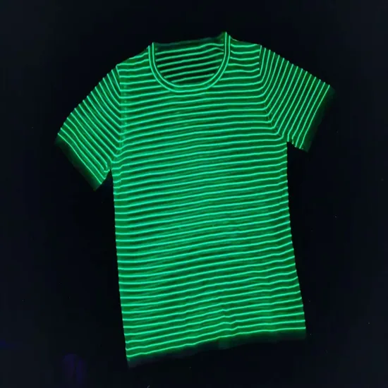 Super Fast Light Absorption Glow in Dark Pigment for Clothing