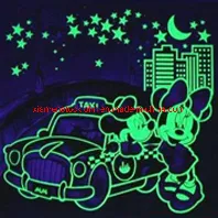Green Yellow Light Glow in The Dark/Luminescent Pigment Powder