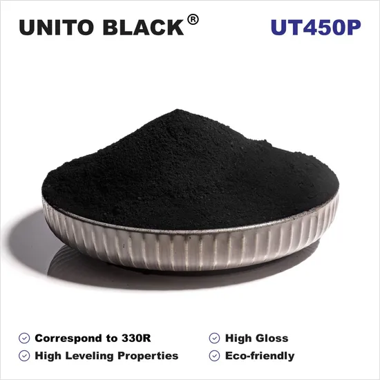High Leveling Properties Carbon Black for Powder Coatings Industrial Coatings-Ut450p