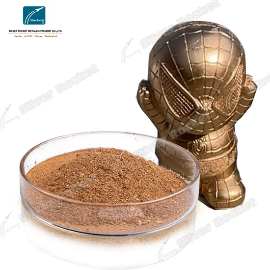 Bright Golden Rich Gold Color Bronze Powder Pigment for Indoor Decorative Paint