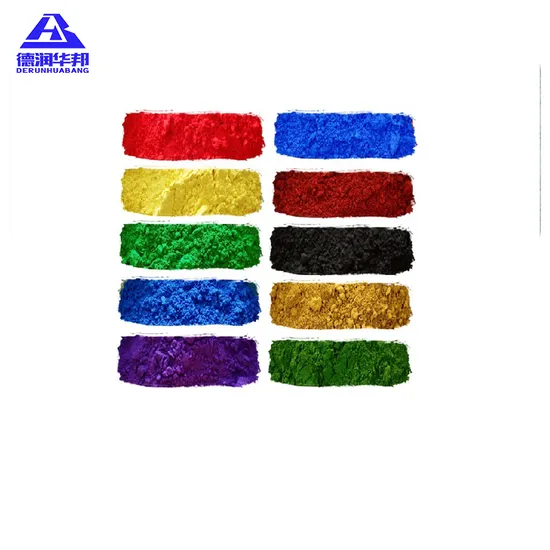 Art Red Iron Oxide Pigment for Concrete Cement and Construction
