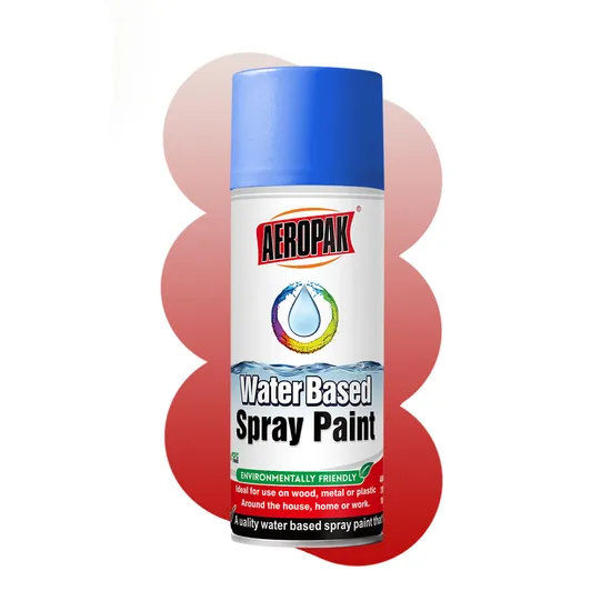 Manufacture Aerosol Acrylic Water Based Environmental Protection Spray Paint Multi Coloring