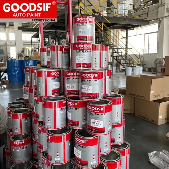 Automotive Refinish Paint Manufacturer Goodsif Brand Acrylic Varnish Auto Repair Clear Coat Car Paint Epoxy Primer