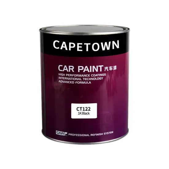 Shelia Brand Factory Direct Sale Automotive Special Black Refinish Automotive