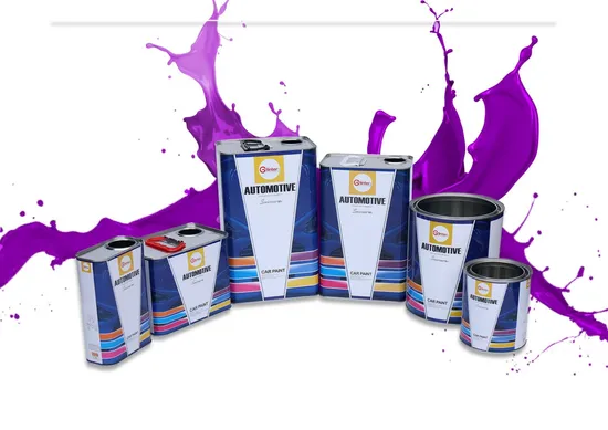 Glinter High Gloss HS Clearcoat Varnish Factory OEM Levelling Property Acrylic Auto Paint Lacquer High Plumpness Car Paint Refinish