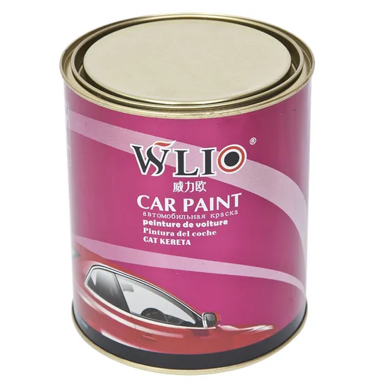 Wlio 2K Topcoat Solid Colors Car Paint Auto Refinish